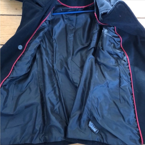 Forever 21 black peacoat - Picture 6 of 6